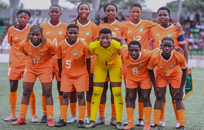 Les Éléphantes U17 Team